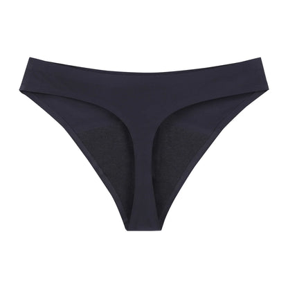 Hot Sale Seamless Low Waist Leak Proof 4 Layer Menstrual Panties Washable Light Flow Period Panties For Women Thong
