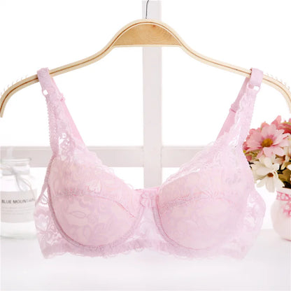 Big size 32 34 36 38 40 B C Lace Bralette summer bra Sexy Crop Top Bra Brassiere Intimates lingerie women t shirt dress bra