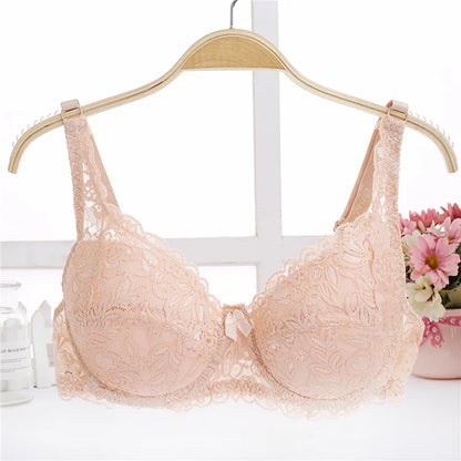 Big size 32 34 36 38 40 B C Lace Bralette summer bra Sexy Crop Top Bra Brassiere Intimates lingerie women t shirt dress bra
