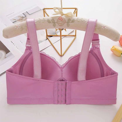 Sexy Lace Seamless Large Size Women's Sports Bra Comfortable Breathable Beauty Back Vest Sleep Gathered Wrapped Chest Tube Top