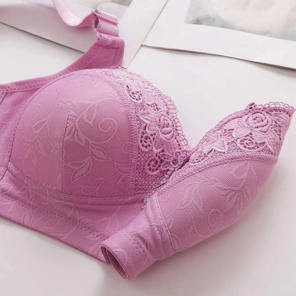 Sexy Lace Seamless Large Size Women's Sports Bra Comfortable Breathable Beauty Back Vest Sleep Gathered Wrapped Chest Tube Top