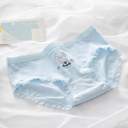M-XL Cotton Panties Lovely Girl Lace Underpants Women's Traceless Comfort Briefs Women's Underwear Panty Sexy Lingerie