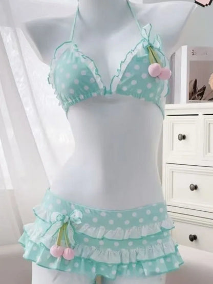 Trendy Floral Print 3 Piece Bikini Set Women Low Waisted Tummy Control Push Up Stylish Beach Outfit Swimwear 2026 Beachwear New