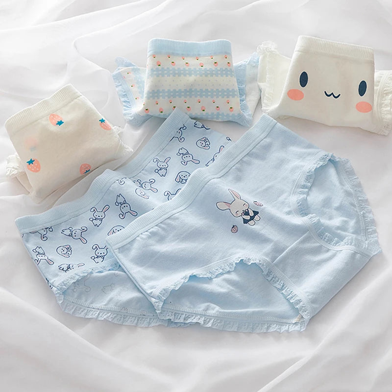 M-XL Cotton Panties Lovely Girl Lace Underpants Women's Traceless Comfort Briefs Women's Underwear Panty Sexy Lingerie