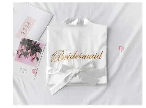 white Bridesmaid / XL