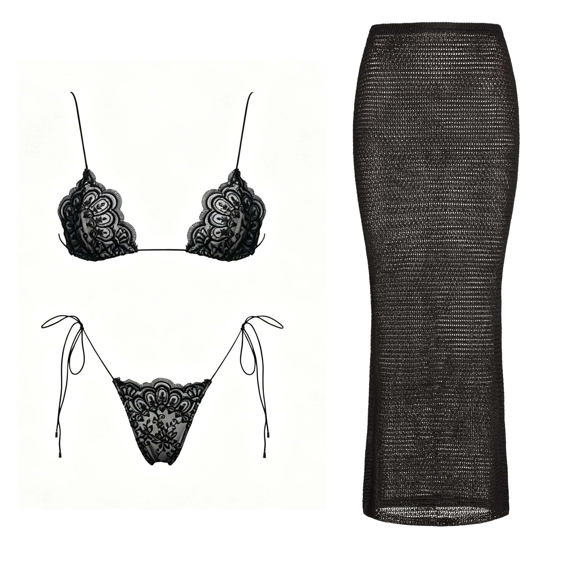 bikini and skirt 7 / L