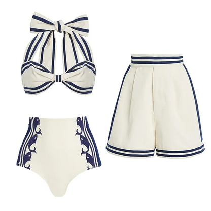 2026 High Quality One Piece Swimsuit Floral Ruffle Printed Push Up Women Bikini Set Swimwear Slimming Bathing Suit Beach Wear