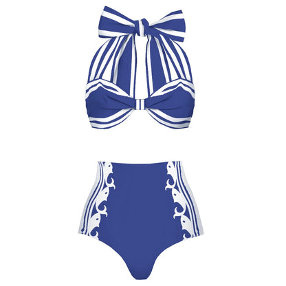 2026 High Quality One Piece Swimsuit Floral Ruffle Printed Push Up Women Bikini Set Swimwear Slimming Bathing Suit Beach Wear