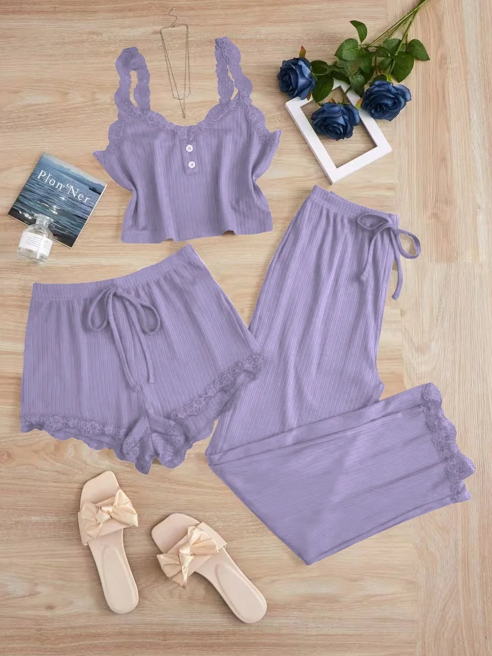 L / Purple