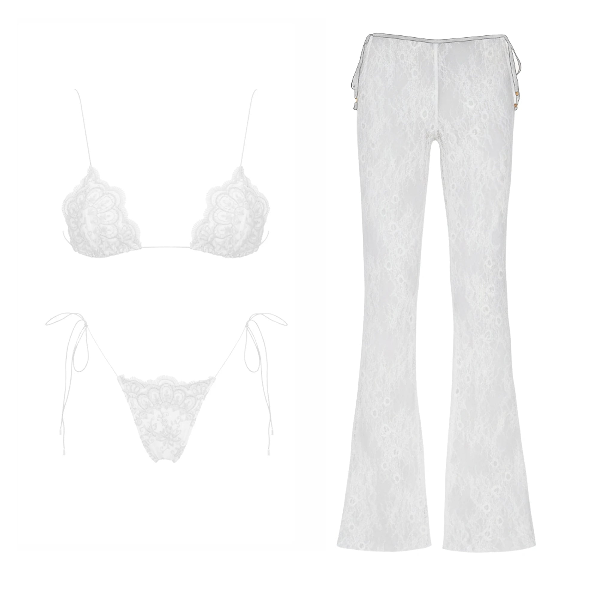 bikini and pants 1 / L