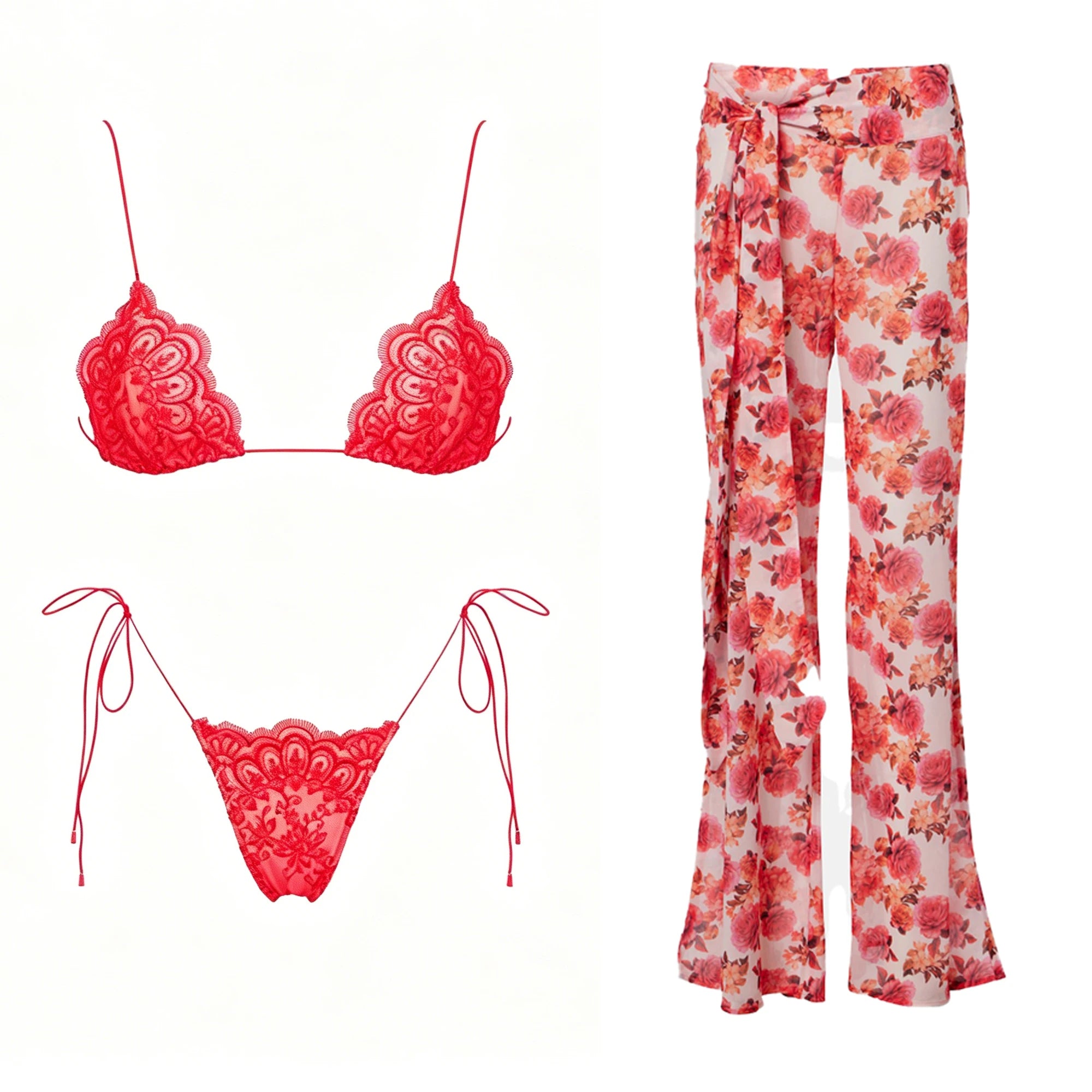 bikini and pants 2 / L