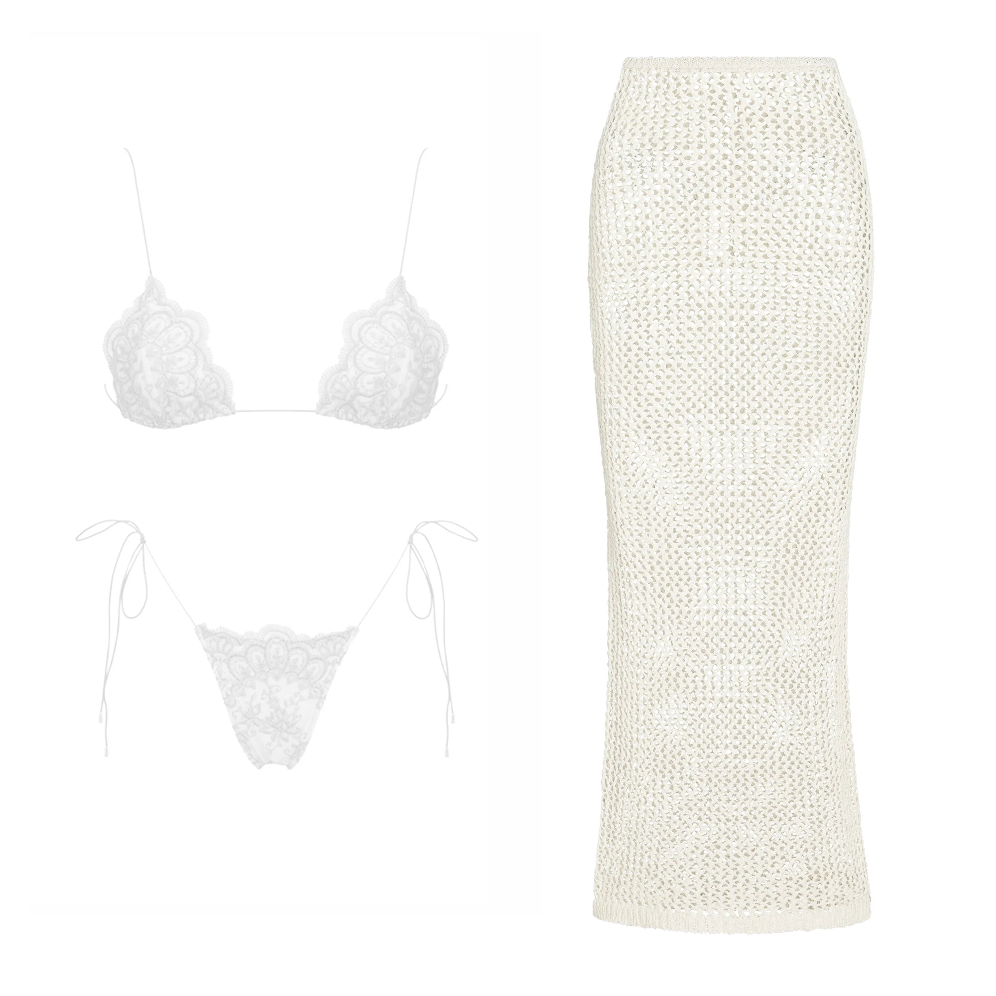 bikini and skirt 10 / L