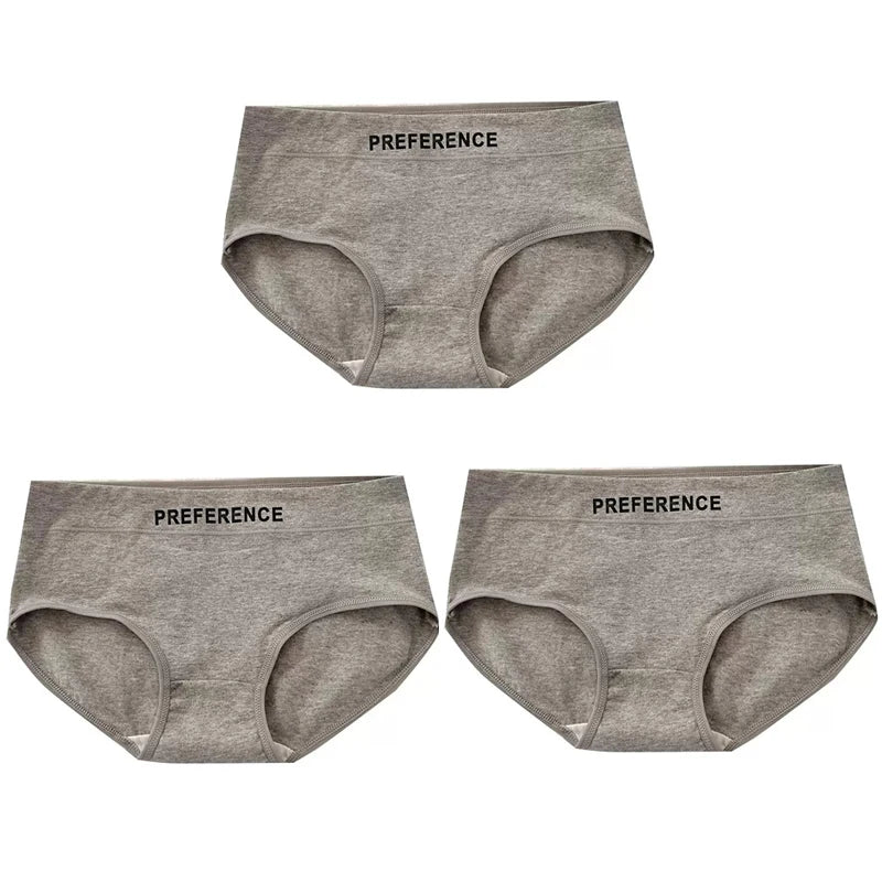 Grey 3pcs / M / 1 pack