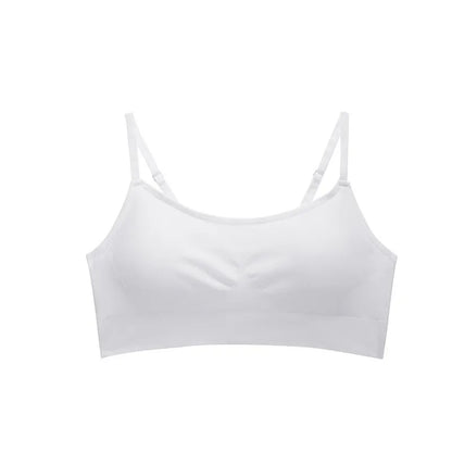 Women Daily Comfort Wireless Soft Bra Sexy Adjustable Plus Size Bralette Lingerie Female Removable Pad Underwear S-3XL 2101