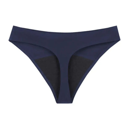Hot Sale Seamless Low Waist Leak Proof 4 Layer Menstrual Panties Washable Light Flow Period Panties For Women Thong