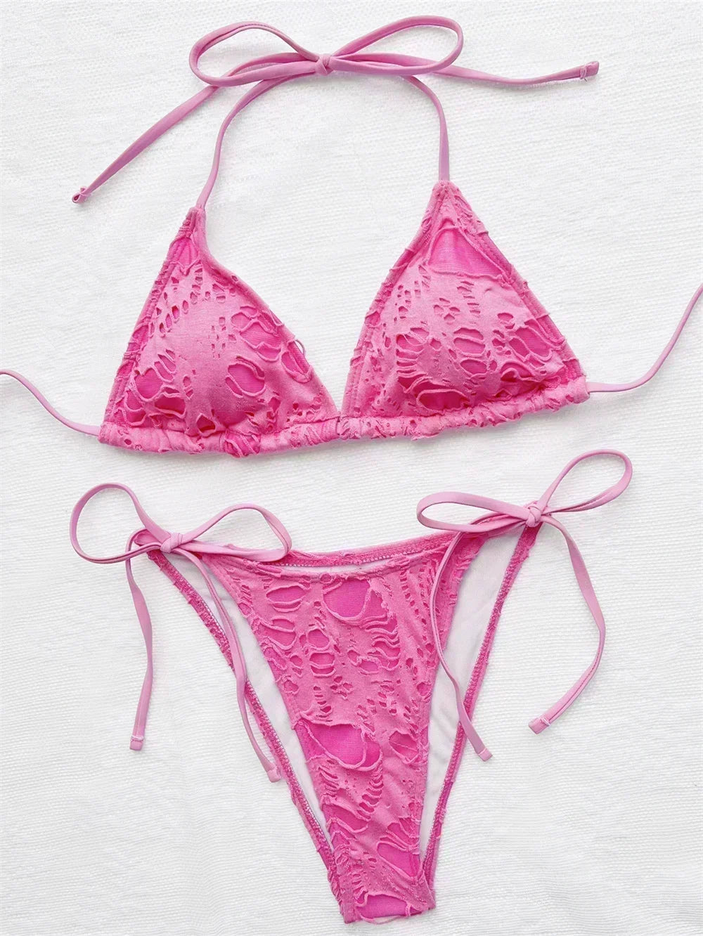 pink bikini / S