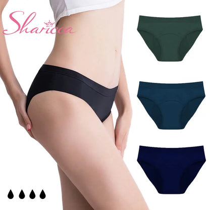 Hot Sale Low Waisted Breathable Moderate Period Underwear Leak Proof Women Period Undies No PFAS Teenager Women Period Panties