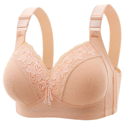 Sexy Lace Seamless Large Size Women's Sports Bra Comfortable Breathable Beauty Back Vest Sleep Gathered Wrapped Chest Tube Top