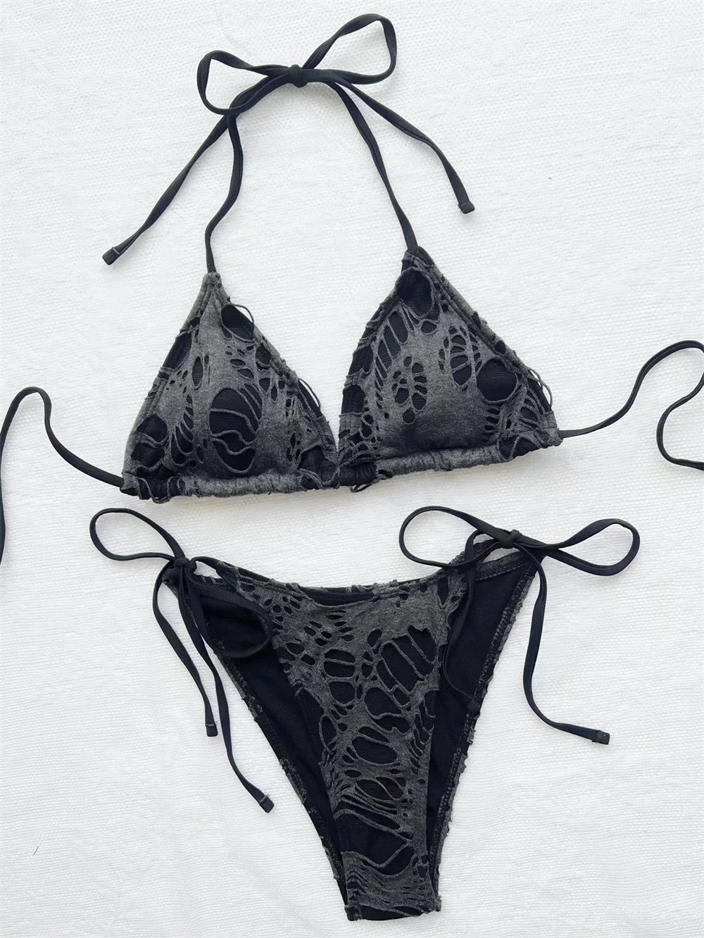 black bikini / L
