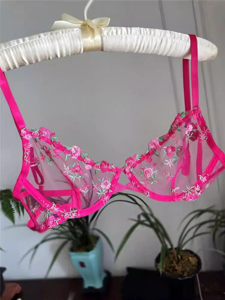 XL / Rose red bra