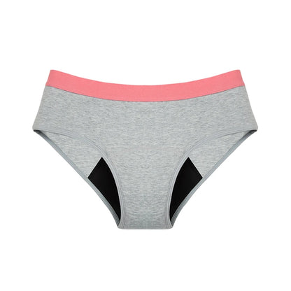 Reusable Menstrual Panties Teens Period Panties Leak Proof Women Underwear Absorption Physiological 4Layer Macaron Color