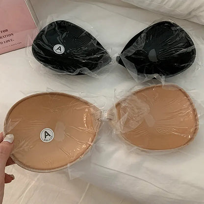 Invisible Strapless Adhesive Stick Bra Strapless Push Up Bras Women Sexy Backless Lingerie Seamless Silicone Bralette Underwear