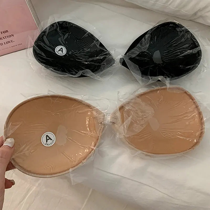 Invisible Strapless Adhesive Stick Bra Strapless Push Up Bras Women Sexy Backless Lingerie Seamless Silicone Bralette Underwear