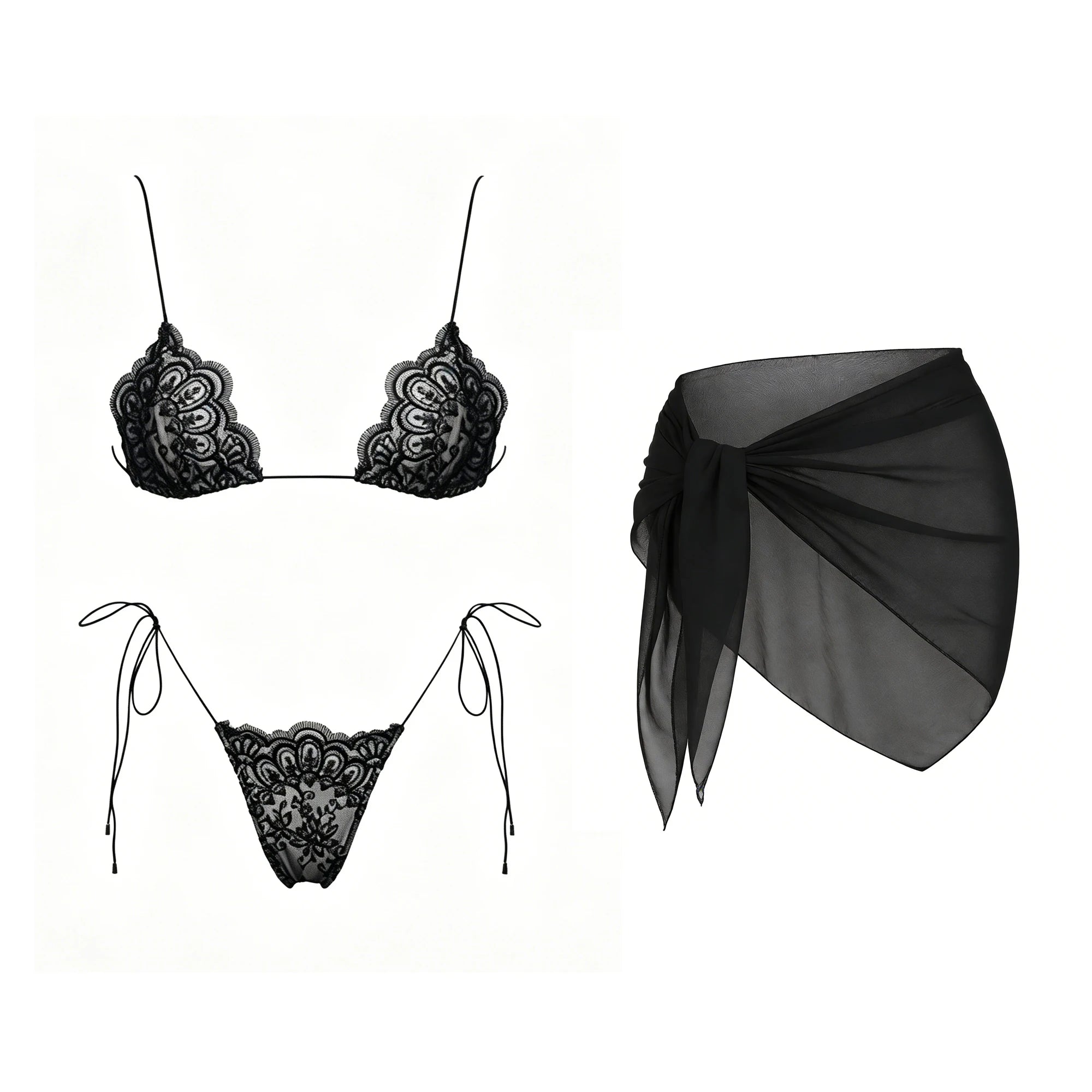 bikini and skirt 8 / L