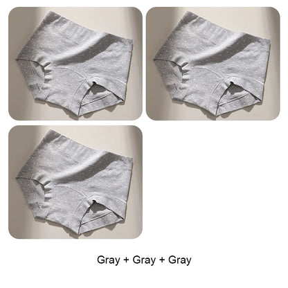 Breathable Women Underwear Lady Fashion Plus Size Panties Set Pack Boxer Briefs for Women Cotton Panties Woman Women's Lingerie