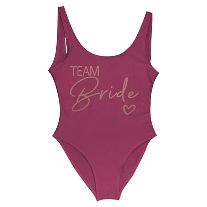 S-3XL White Bridal Swimsuit Women 2025 New Team Bride One-Piece Swimwear For Bachelorette Party Hen Party Bathing Suits
